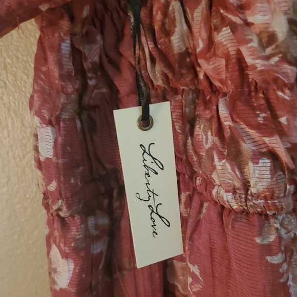 Liberty Brand Rust Floral Dress - Picture 6 of 10